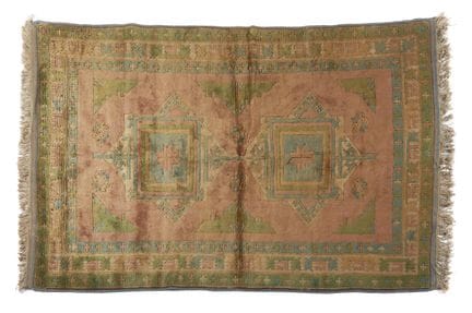 Ein Sarough-Teppich, Iran
Wolle und Baumwolle mit 