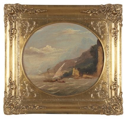 École européenne, XIXe siècle
Paysages marins
Pair