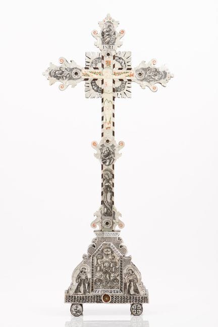 Une croix de Terre Sainte hors du commun
Bois pati