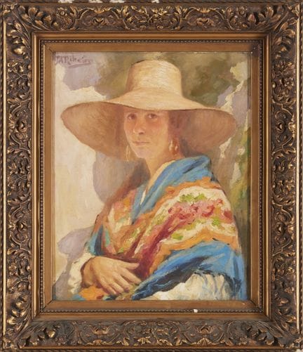 João Augusto Ribeiro (1860-1932)
Mujer del Minho
Ó
