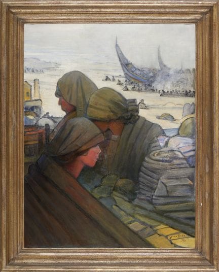 João Reis (1899-1982)
«Praia da Leirosa»
Óleo sobr