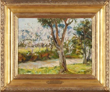 Falcão Trigoso (1879-1956)
Paisaje con almendros
Ó