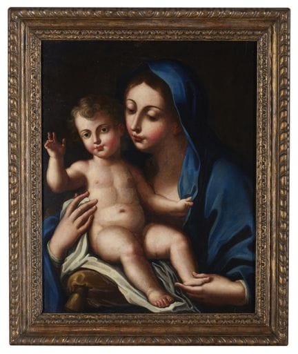 École italienne, XVIIIe siècle
La Vierge à l'Enfan