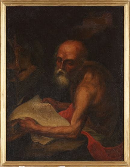 École italienne, XVIIe/XVIIIe siècle
Saint Jérôme
