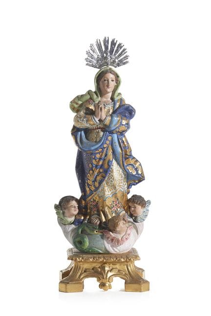 Notre-Dame de l’Immaculée Conception
Bois sculpté,