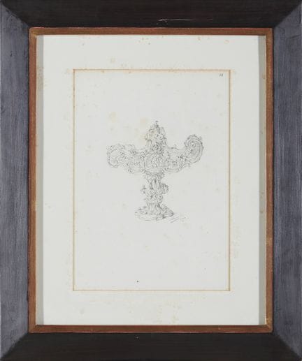 阿梅莉亚·D·雷尼亚（1865-1951）
《往返》
纸本铅笔画
署名并标注1900年，编号“55”