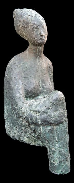 Toni Benetton (1910–1996)
Seated Woman, 1975
Patin