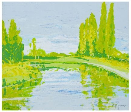 Giovanni Gromo (1929)
Landscape
Silkscreen print o