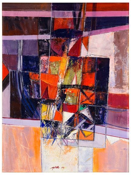 Adriano Piotto (1952)
Untitled, 2003
Acrylic on ca