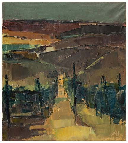 Giovanni Beluffi (1950)
Evening Falls Among the Vi