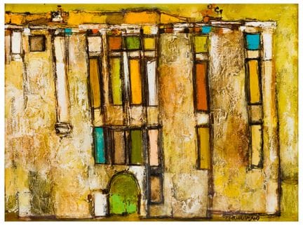 Giuseppe Gambino (1928 - 1997)
Paysage à Venise
Hu