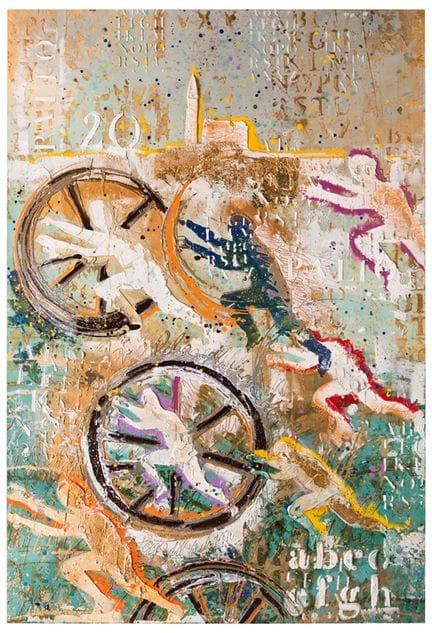 Enrico Benetta (1977)
Ohne Titel 
Acryl, Emaille u