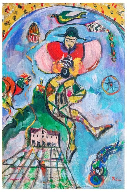 Roberto Poloni (1938)
Joy in Montebelluna
Oil on c
