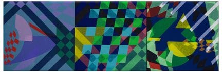 Ivano Tosco (20th century), for Artexa
Futurist pa