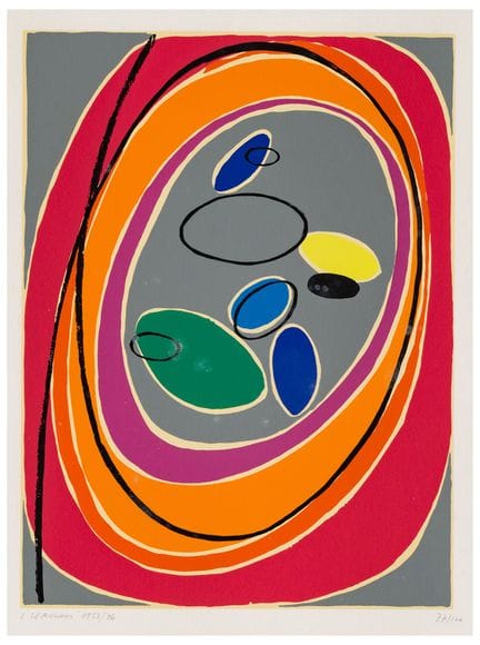 Luigi Veronesi (1909–1998)
Untitled, 1953/76
Silks
