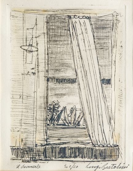 Luigi Bartolini (1892 - 1963)
Le rebord de fenêtre