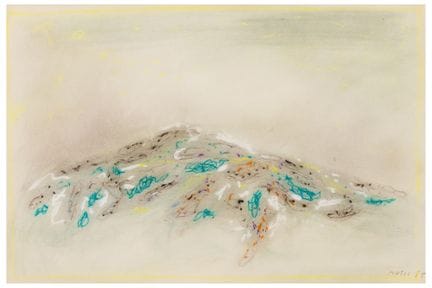 Anton Zoran Mušič (1909 - 2005)
Fleurs à Cortina, 