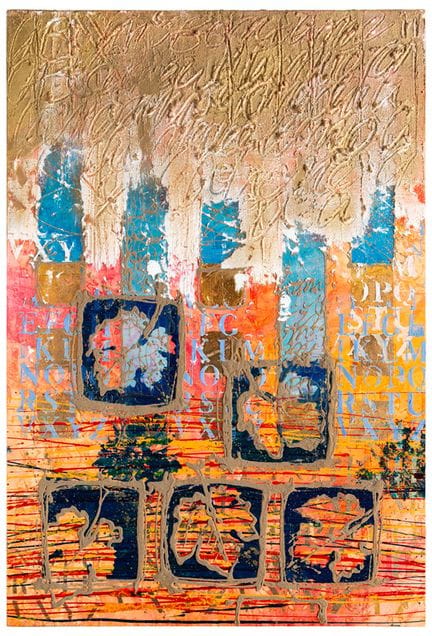 Enrico Benetta (1977)
The Grapevine
Acrylic, ename