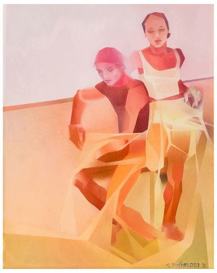 Giovanna Defrancisci (1949)
Deux personnages, 1979