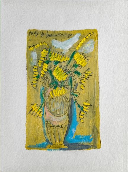 Paolo da San Lorenzo (1935)
Flowers, 1991
Oil on p