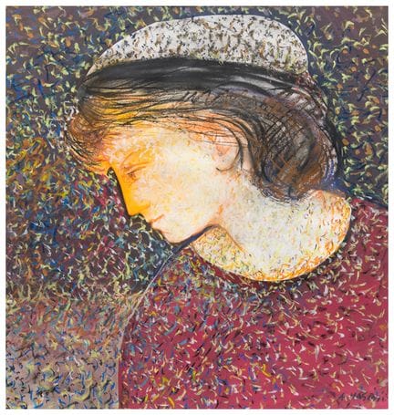 Antonio Masini (1933 - 2018)
Visage de femme
Tempe
