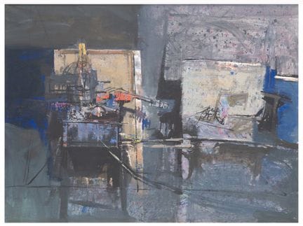 Lino Dinetto (1927)
« D’après l’étude », 1966
Huil