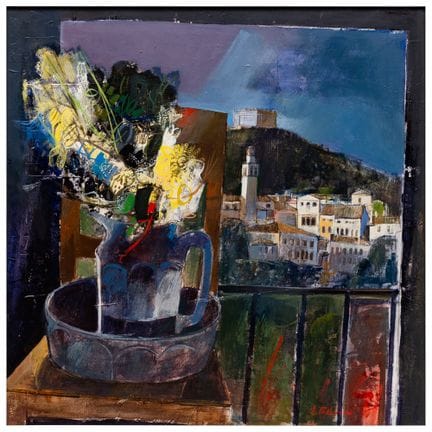 Lucio Trabucco (1951)
Vue d'Asolo
Huile sur toile
