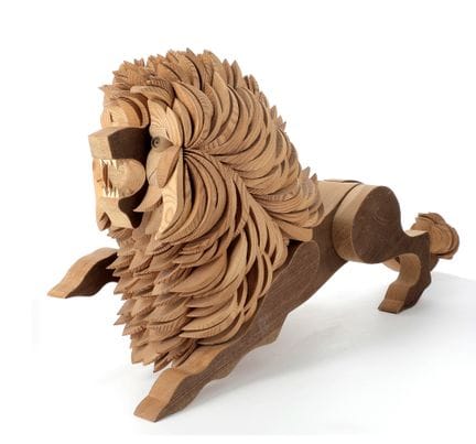 Pier Giorgio Guasina (1932 - 2013)
Lion
Bois de pi