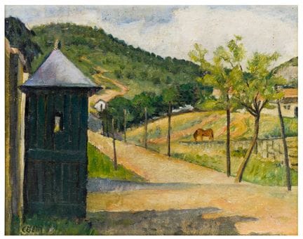 Giuseppe Cesetti (1902–1990)
Landscape
Oil on canv