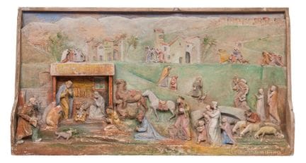 Ugo Pozza (1882 - 1945)
Crèche, 1940
Terre cuite p