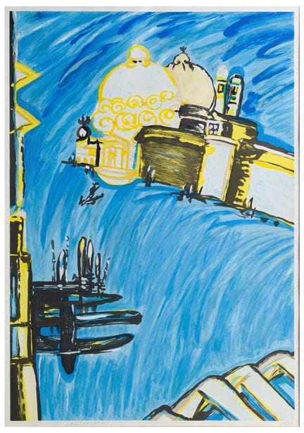 Remo Brindisi (1918 - 1996)
Venezia 
Serigrafia su