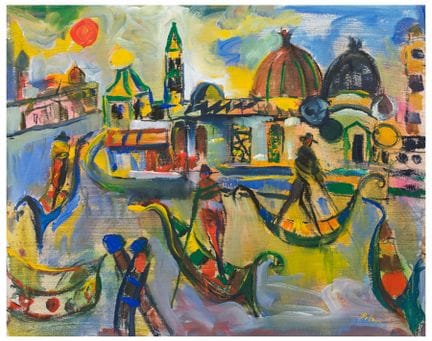 Roberto Poloni (1938)
Punta della Dogana. Venecia,