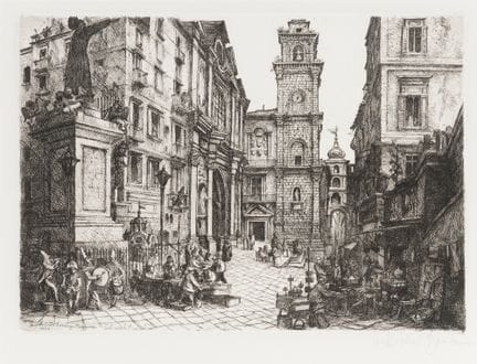 Lino Bianchi Barriviera (1906 - 1985)
Napoli. San 