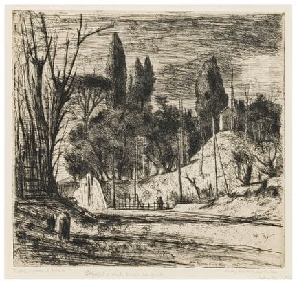 Lino Bianchi Barriviera (1906 - 1985)
Cipressi a M