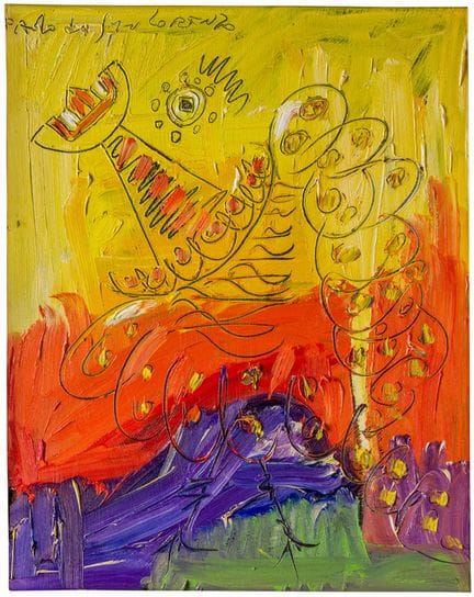 Paolo da San Lorenzo (1935)
Urogallo, 2001
Óleo so