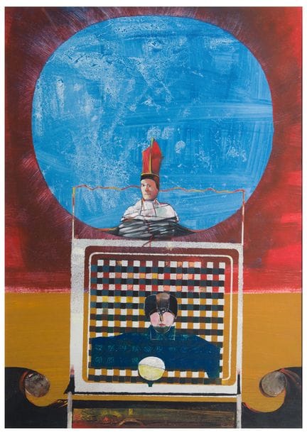 Luigi Rincicotti (1941 - 2024)
Cardinale e tavolo 