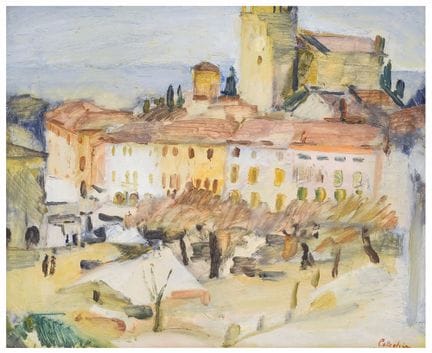 Orazio Celeghin (1906 - 1984)
Asolo
Técnica mixta 