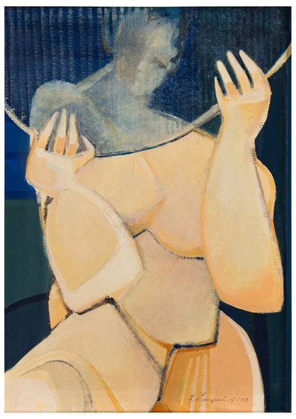 Ernesto Marchesini (1944)
Trasparenza, 1983
Olio s