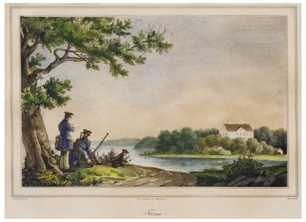 Mikael Gustaf Anckarsvärd (1792 - 1878)
Tårna - Pa