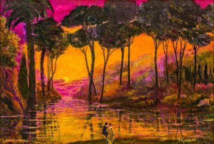 Francesco Guerrieri (1931 - 2014)
Sogno, 1986
Olio