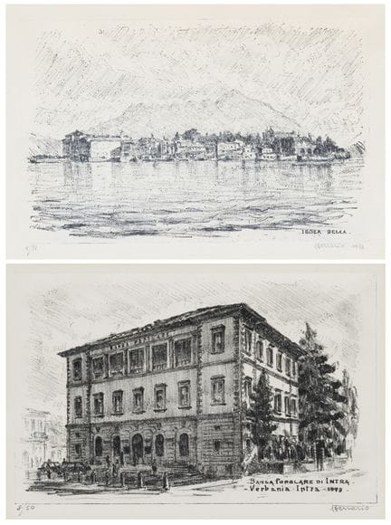 Vincenzo Ferrario (1913 - 2008)
Isola Bella e Banc