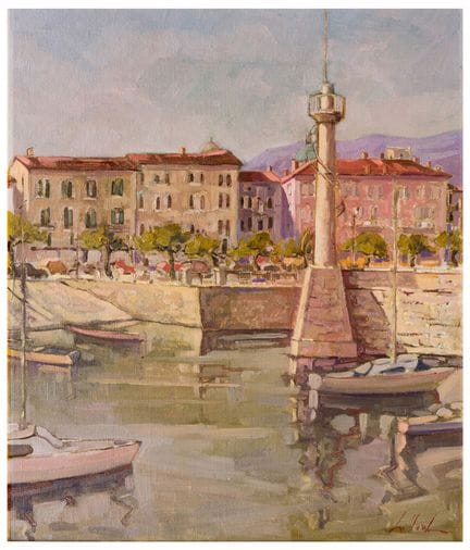 Autore non riconosciuto (XX secolo)
Porticciolo
Ol
