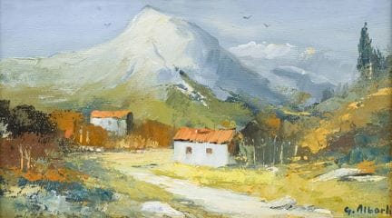 Gino Alberti (1921 - 1990)
Paesaggio
Olio su tela
