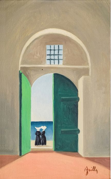 Fabio Failla (1917 - 1987)
La porta verde, 1970
Ol