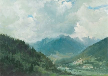 Guglielmo Veronesi (XX secolo)
Temporale in valle,