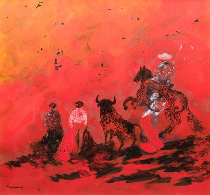 Josè Guevara (1926 - 2010)
La corrida, 1992
Olio s