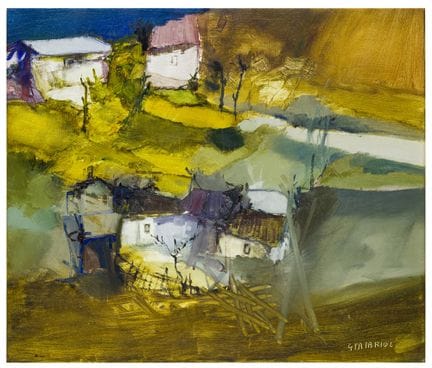 Gaetano Taiariol (1928–2003)
Ruins
Oil on canvas
6