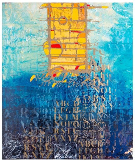 Enrico Benetta (1977)
Diptychon Nr. 1
Acryl, Email