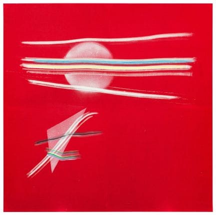 Vittore Frattini (1937)
Lumen rosso, 1985
Acryl au