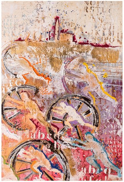 Enrico Benetta (1977)
Ohne Titel 
Acryl, Emaille u